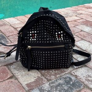 Y2K/edgy Mini Studded Black Backpack 🖤